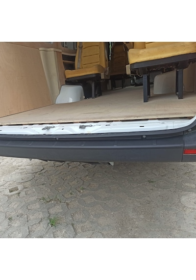 Mercedes Sprinter 2018- Yılı Ve Sonrası Uyumlu Arka Tampon Eşiği Mat