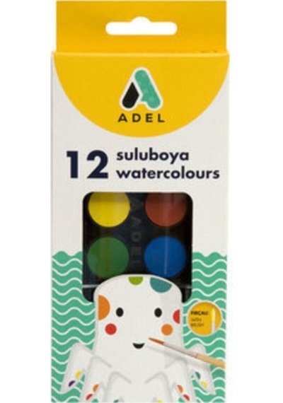 Sulu Boya 12'li Sarı