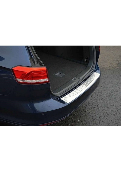 Omsa Vw Passat B8 Sw Krom Taşlı Arka Tampon Eşiği 2015 Ve Sonrası