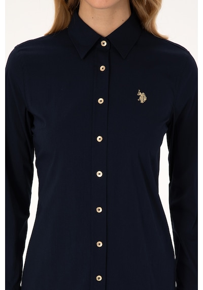 U.s. Polo Assn. Kadın Lacivert Gömlek Basic 50308024-vr033 Lacıvert