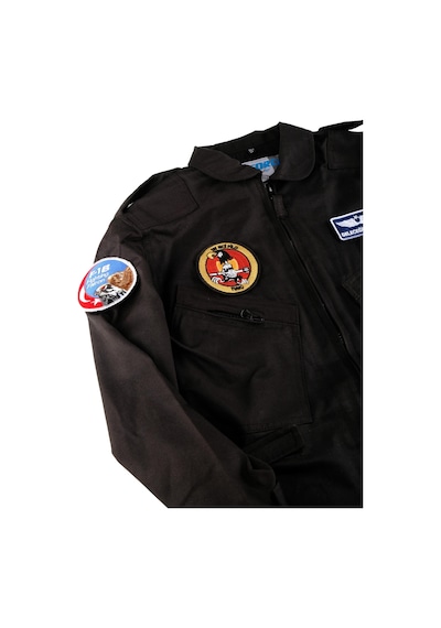 By Nova Airforcemarket Çocuk Pilot Tulumu Siyah
