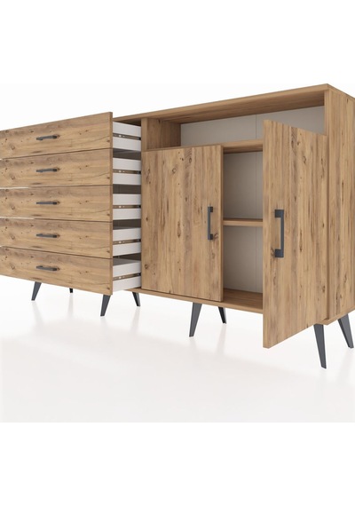 Arges Konsol 2 Raflı 5 Çekmeceli 2 Kapaklı 176x30x99 Çam-çam Atlas Çam/atlas Çam - Atlas Çam Arges Konsol 2 Raflı 5 Çekmeceli 2 Kapaklı 176x30x99 Çam-çam Atlas Çam/atlas Çam - Atlas Çam