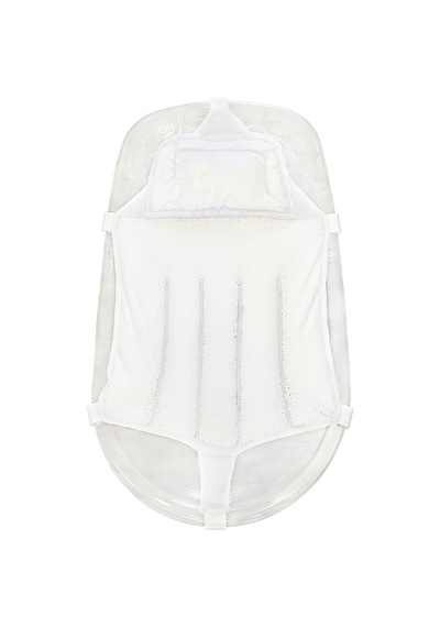 Sema Baby Köpüklü Kafa Destekli Bebek Banyo Filesi - Beyaz