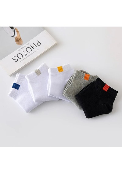 Karayel Çorap Unisex Yazlık Spor Çorap Seti 5 Çift