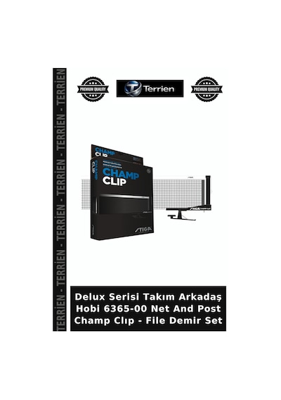 Delux Serisi Takım Arkadaş Hobi 6365-00 Net And Post Champ Clıp - File Demir Set Belirtilmemiş