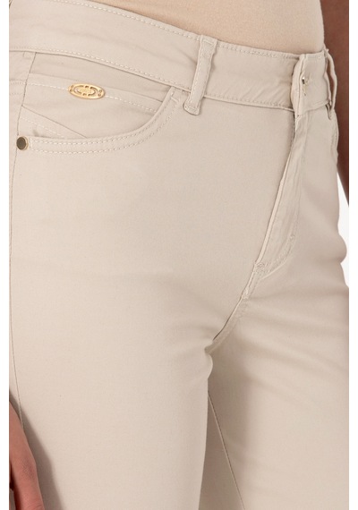 U.S. Polo Assn. Kadın Taş Toothpick Fit Kanvas Pantolon 50299110-VR049