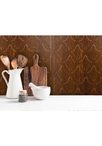 3 Boyutlu Duvar Paneli Kabartmalı Salon Desenli Pvc 41x41 Cm/ 6 Adet /1 M²