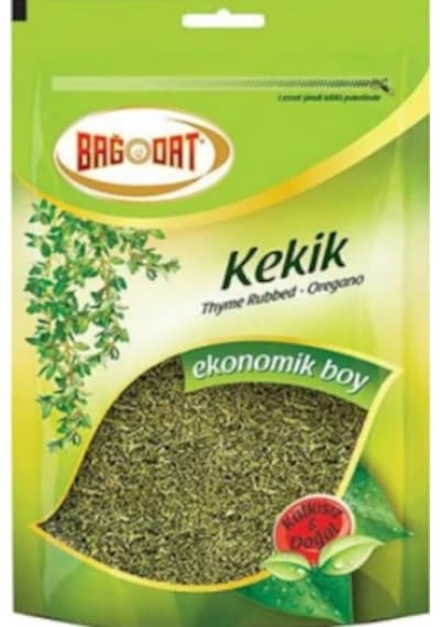 Bağdat Ekonomik Boy Kilitli Poşet Kekik 1 KG
