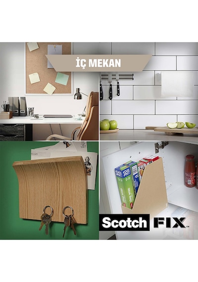 Scotch İç Mekan Güçlü Montaj Bandı 19mmx5m