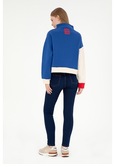U.S. Polo Assn. Kadın Koyu Mavi Toothpick Fit Jean Pantolon 50299372-DN0023