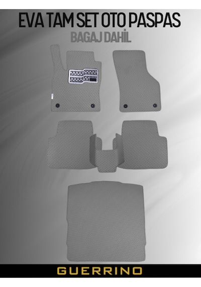 Honda-civic-fd6-sedan- 2006-2011 İçin Eva Ful Paspas Takımı Metal Topukluk Dahil -252