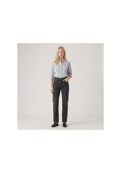 Levi's 501 Curve Kadın Jean Pantolon -k8001 Siyah - Füme
