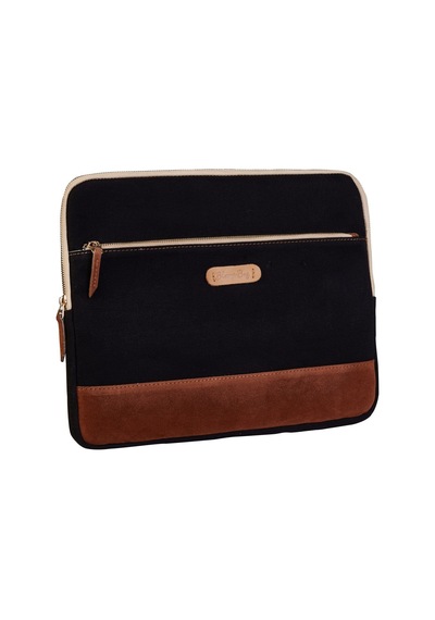Just Black 15-16 İnç Laptop / Apple Uyumlu MacBook Kılıfı Siyah