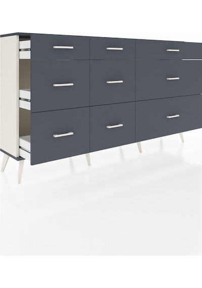 Arges Konsol 9 Çekmeceli 176x30x99 Aytaşı-antrasit Antrasıt - Aytası Arges Konsol 9 Çekmeceli 176x30x99 Aytaşı-antrasit Antrasıt - Aytası