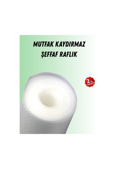 Mey İthalat Şeffaf Mutfak Raflığı Ve Çekmece Kaplaması Kaydırmaz Pvc