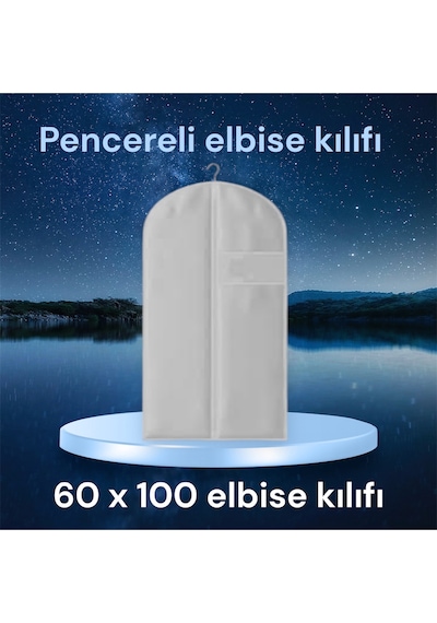Elbise Kılıfı 60x100 Egelihome Kumaş 60 X 100 Beyaz Tr Diğer