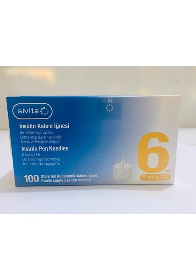 Alvita Kalem İğnesi 6 Mm X 31 G