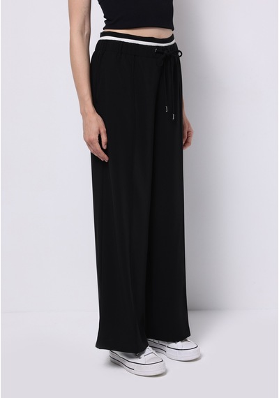 Colin's Colins Regular Fit Yüksel Bel Geniş Paça Kadın Siyah Pantolon Cl1075595 Q1.v1 Blk Siyah Colin's Colins Regular Fit Yüksel Bel Geniş Paça Kadın Siyah Pantolon Cl1075595 Q1.v1 Blk Siyah