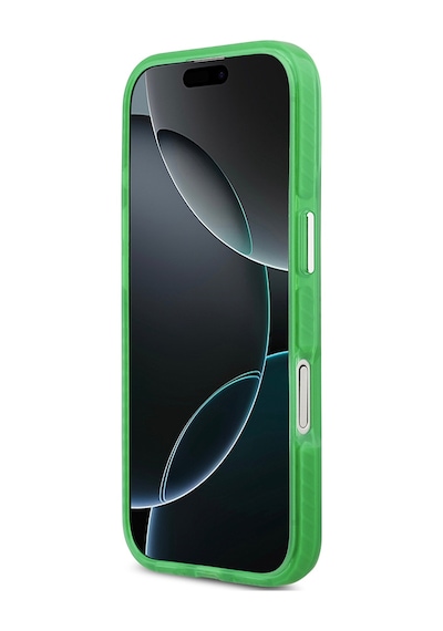 Apple Uyumlu iPhone 17 Kılıf Lacoste Lisanslı M-safe Özellikli İkonik Timsah Logolu Buzlu Kapak Yeşil Yeşil