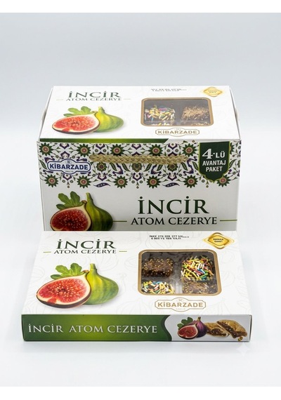 İncir Atom Cezerye 4'lü Çanta 125 Gr X 4
