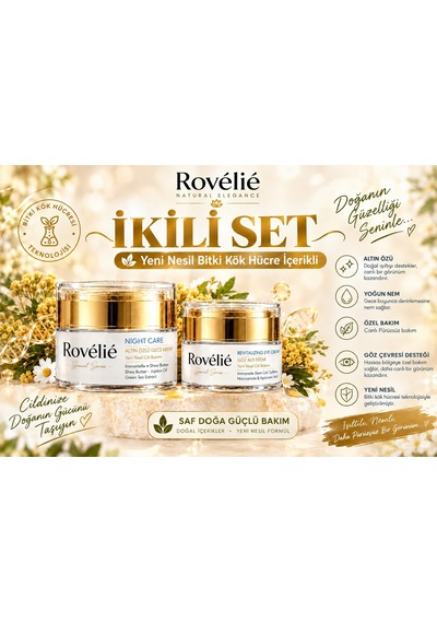 2'li Set Gece Kremi + Gözaltı Kremi