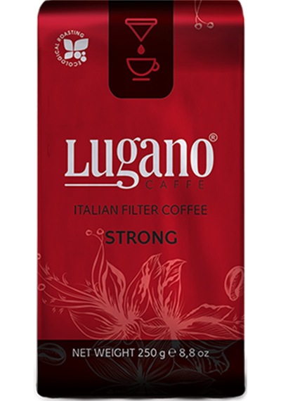 Lugano Caffe Strong Filtre Kahve 250 G