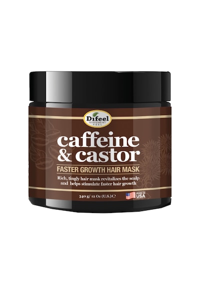 Difeel Caffeine & Castor Saç Maskesi 340gr