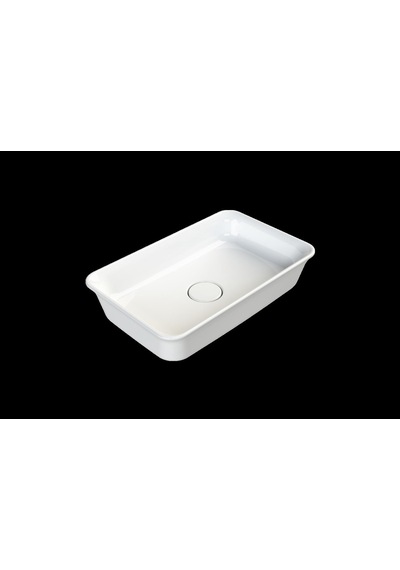 Turkuaz Cerastyle One Plus Tezgahüstü Lavabo 60 38 Cm Beyaz