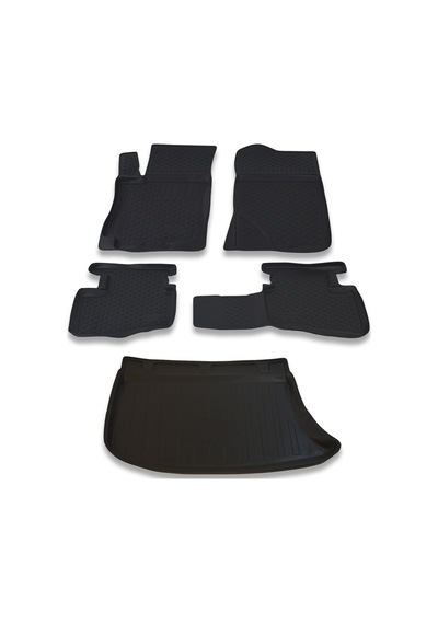 Hyundai I30 2008-2011 Paspas ve Bagaj Havuzu Seti Siyah