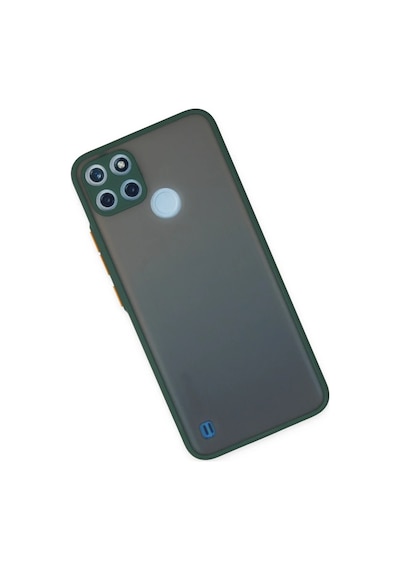 Bezos Realme C21y Kılıf Montreal Silikon Kapak - Yeşil Hb006