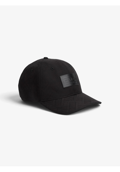 Tommy Hilfiger Th Flag Jacquard 6 Panel Cap Erkek Siyah Şapka - Am0am14766