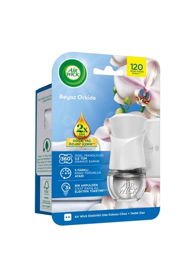 Air Wick Elektrikli Kit Beyaz Orkide - 6 Adet Tarı
