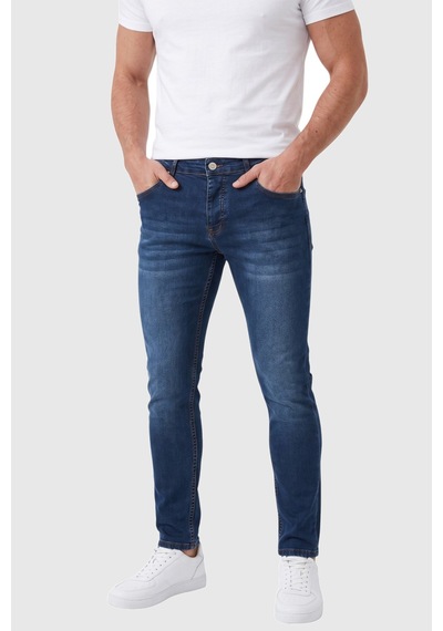Deepsea Erkek Slim Fit Dar Kesim Likralı Koyu Lacivert Kot Pantolon Dar Paça İnce Esnek Jean 2608306 Deepsea Erkek Slim Fit Dar Kesim Likralı Koyu Lacivert Kot Pantolon Dar Paça İnce Esnek Jean 2608306