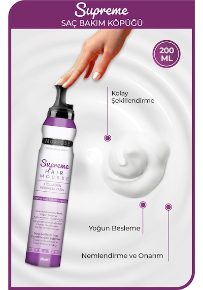 Milk Therapy Saç Köpüğü 200 Ml Supreme Saç Köpüğü 200 Ml