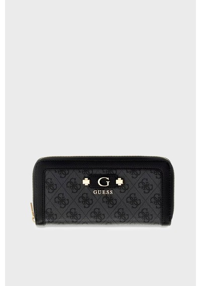 Guess Lindsey Logolu Fermuarlı Cüzdan Swsg9749146 Bayan Cüzdan Swsg97 49146 Clo Antrasit