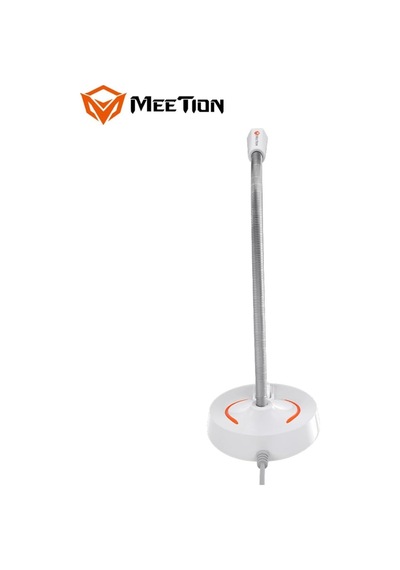 Mc12 Beyaz Oyuncu Mikrofonu Usb Bağlantı Masaüstü Mikrofon