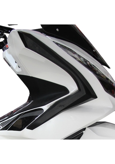 GP Kompozit  Honda PCX 125 / 150 2021-2024 Uyumlu Üst Bacak Koruma Siyah