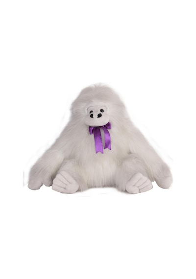 Tüylü Goril Beyaz Peluş 75 Cm