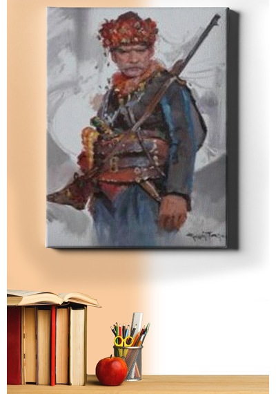 Webstyle Sayılarla Boyama Seti Kasnaklı Efe 60 X 75 Cm