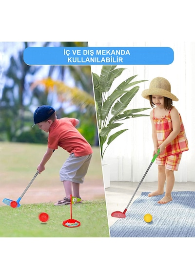 Minyatür Mini Golf Seti
