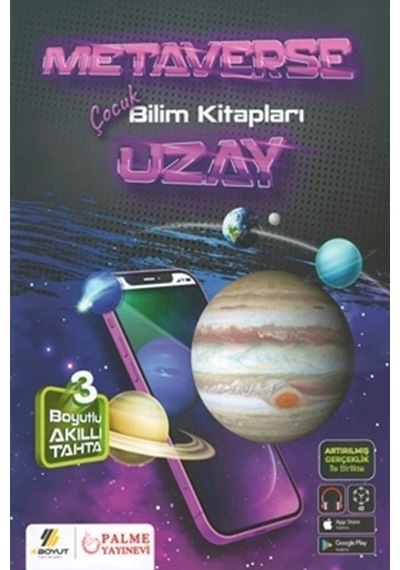 Palme Yayınları Boyut Metaverse Uzay Çocuk Bilim Kitapları
