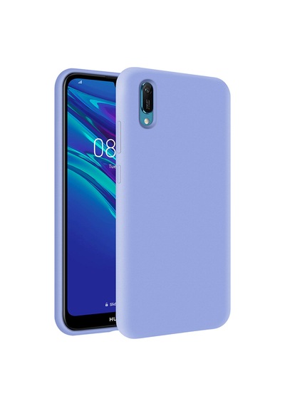 KZY İletişim Huawei Y6 2019 İçi Kadife Soft Logosuz Lansman Silikon Kapak