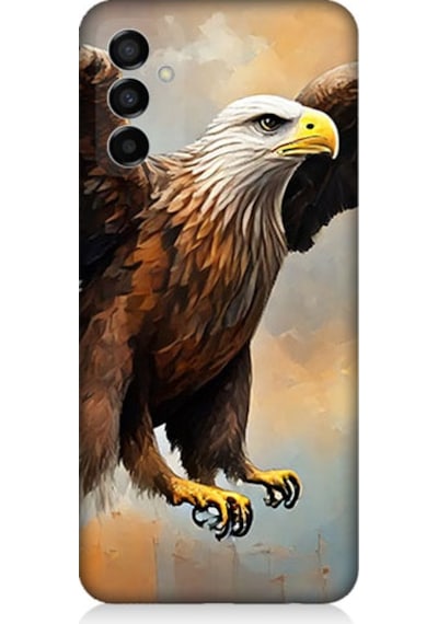Samsung Galaxy M23 Uyumlu Kartal Uçuşu Desenli Silikon Kılıf