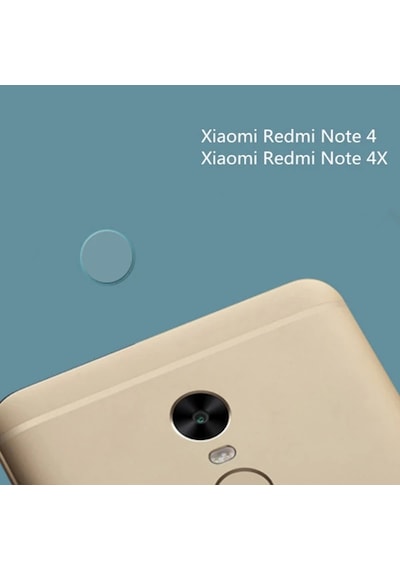 Xiaomi Redmi Note 44x Yüksek Çözünürlüklü Kamera Lens Koruma Camı- 5775 Şeffaf