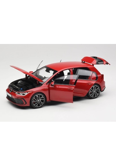 1:18 Ölçek Norev 2020 Volkswagen Golf 8 Gtı Diecast Metal Minyatür Model Araba 25cm