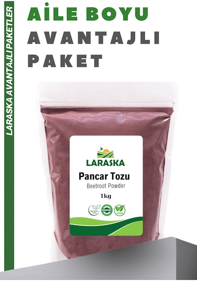 Kırmızı Pancar Tozu 1kg Beetroot Powder Katkısız
