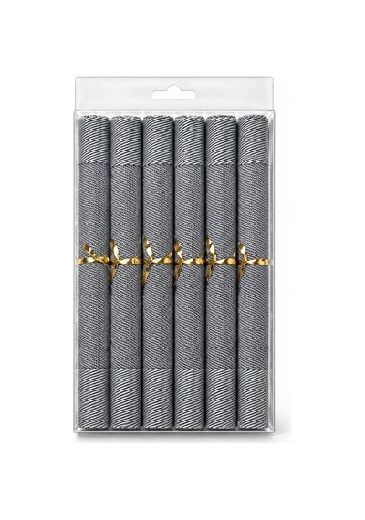 Un-900 G 6 Lı Amerıkan Servıs Setı 30x45 Gri