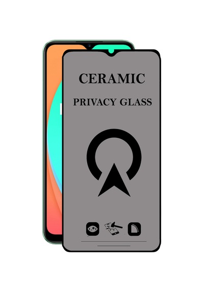 Realme C11 ile Uyumlu Tam Kaplayan Parlak Seramik Nano Esnek Hayalet Ekran Koruyucu