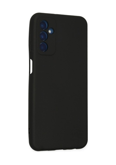 Newface - 635 - Samsung Galaxy M23 Kılıf Nano İçi Kadife Silikon - Ece-umay - - Siyah Sıyah