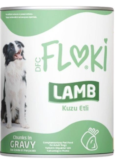 Floki Kuzulu Yetişkin Köpek Konservesi 400 Gr